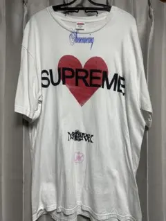 Supreme ハートプリント Tシャツ Mサイズ - メルカリ