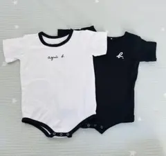 agnès b. ロンパース 2枚セット