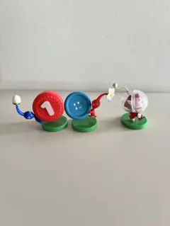 ピクミンチョコエッグ 赤ピクミンと青ピクミンと新人（3個セット）