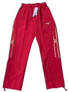 [新品][MIZUNO] MCライン タフブレーカーパンツ レッド Sのサムネイル