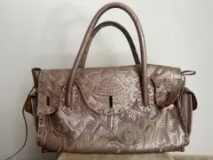 ビビアンウエストウッド 花柄ボストンバッグ ダークブラウン ビビアンウエストウッド 花柄ボストンバッグ ダークブラウン - メルカリ