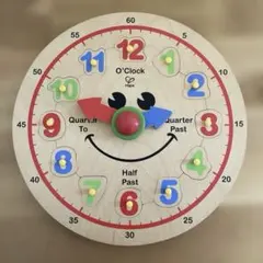 Hape O’Clock 知育玩具　木製時計のサムネイル