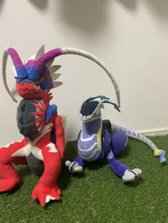 ポケモンぬいぐるみ　ポケモンセンターオリジナル　コライドン　ミライドン