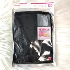 ユニクロ　HEATTECH　ヒートテック　タートルネック ブラック120