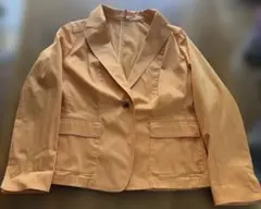 BURBERRY LONDON テーラードジャケット オレンジ 46