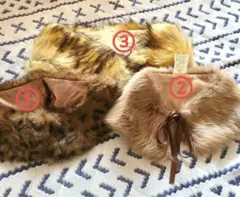 ファーティペット　つけ襟　３種セット