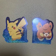 ポケモン ステッカー ピカチュウ パモ　ナムコ限定　シールのサムネイル