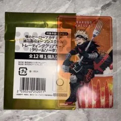 ヒロアカ 雄英高校オープンスクールクリアカード (クリームソーダ) 爆豪勝己