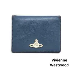 VivienneWestwood　ヴィヴィアンウエストウッド　名刺入れ　ブルーのサムネイル