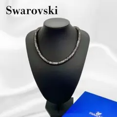 Swarovski スターダストデラックスネックレス 黒 クリスタル