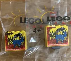 レゴLEGO レゴランド　ファクトリーブロック　ブルーブロックガール　未開封2個