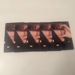 ZEROBASEONE ユジン　トレカ　ハート　5枚 ICONIK JAPAN