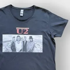 U2 ミュージックTシャツ 半袖 フォトプリント ブラック XL GILDANのサムネイル