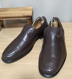 ペダラ　ローファー　ブラウン　アシックスウォーキング　サイズ24cm　3E
