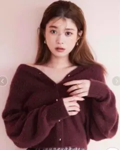 2026年最新】ラクーン snidel ニットカーディガンの人気アイテム