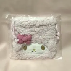 サンリオ マイスィートピアノ フェイス形ミニ巾着　ボア巾着 【未使用品】のサムネイル