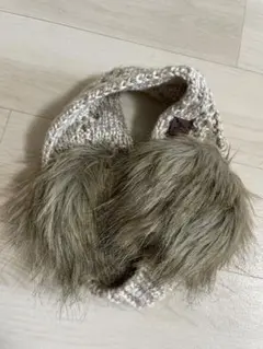 ふわふわファー付き耳あて・イヤーマフ