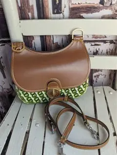【最終値下】tory burch ショルダー　グリーン