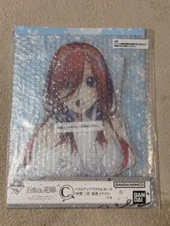 一番くじ 五等分の花嫁 C賞 中野三玖 原作イラスト バストアップアクリルボード