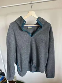 L.L.Bean ハーフジップフリース グレー