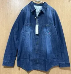 新品✨ハートマーケット　デニムシャツ　L
