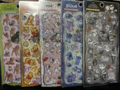 【正規品】プチドロップステッカー ディズニー 5種