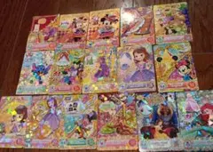 ディズニー　マジックキャッスル　トレーディングカード　16枚セット