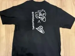 KAOYORINAKAMI プリントTシャツ ブラック