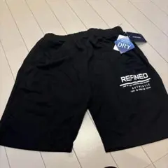 REFINED DRY機能付きハーフパンツ ブラック