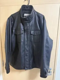 【美品】Levi'sレザーダウンジャケット