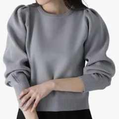 ★新品未使用★アーバンリサーチサニーレーベルボリュームスリーブニットプルオーバー
