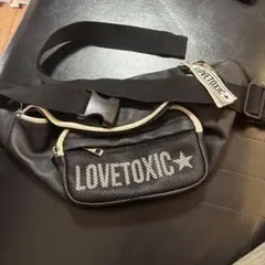 LOVETOXIC ボディバッグ ブラック