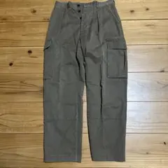 フランス製　A.P.C. ヘリンボーン　カーゴパンツ　サイズ1 （S）　カーキ
