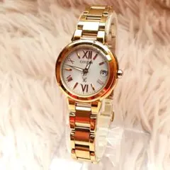 ★ジャンク★ クロスシー xC シチズン CITIZEN 電波ソーラー デイト