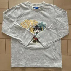 お値下げ‼️Disney ミッキー サーフィン 長袖カットソー 110