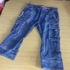 Angel Blue カーゴパンツ デニムブルー