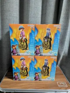 ズートピア2 モニタートップフィギュア　4体　まとめ売り　ニック　ジュディ