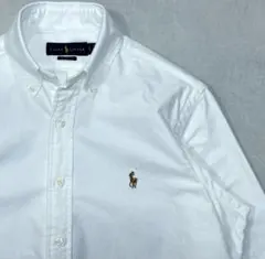 美品 定番 21AW ポロラルフローレン オックスフォード ボタンダウンシャツ