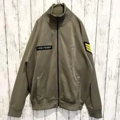 ☆希少デザイン☆ フレッドペリー トラックジャケット ワンポイントロゴ ワッペン