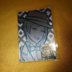 ツイステ ジェイド V2アート グリッターカード スケッチ 寮服