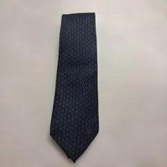 ☆dunhill☆イタリア製　ネイビー総柄ネクタイ