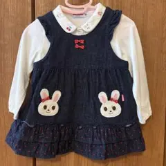 ミキハウス　ワンピース　ブラウス