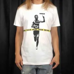 新品 ビッグ プリント ドルク DOLK マラソン ゴール テープ Tシャツ