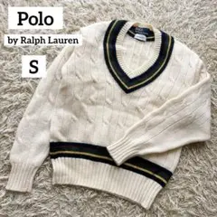 【タカ様】Polo by Ralph Lauren チルデンニットVネック
