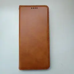 Moto g24 ケース手帳型スマホケース 茶色 Android用