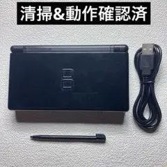 lc【清掃&動作確認済】Nintendo DS Lite ジェットブラック本体