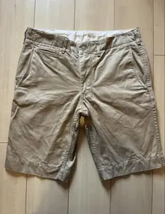 無印良品チノショートパンツ ベージュ メンズのサムネイル