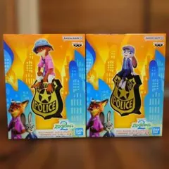ズートピア2 ニック＆ジュディ　モニタートップフィギュア 2種セット