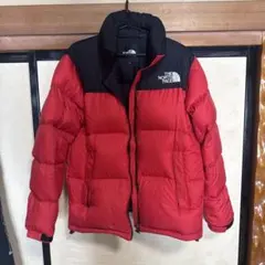 THE NORTH FACE ダウンジャケット XL レッド/ブラック