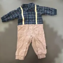 コンビミニ　combimini カバーオールロンパース　70 男の子